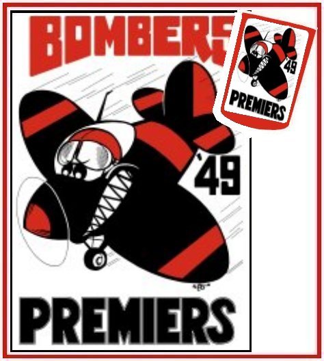 1949 Prem Poster & Stubby Holder FREE POST IN AUSTRALIA